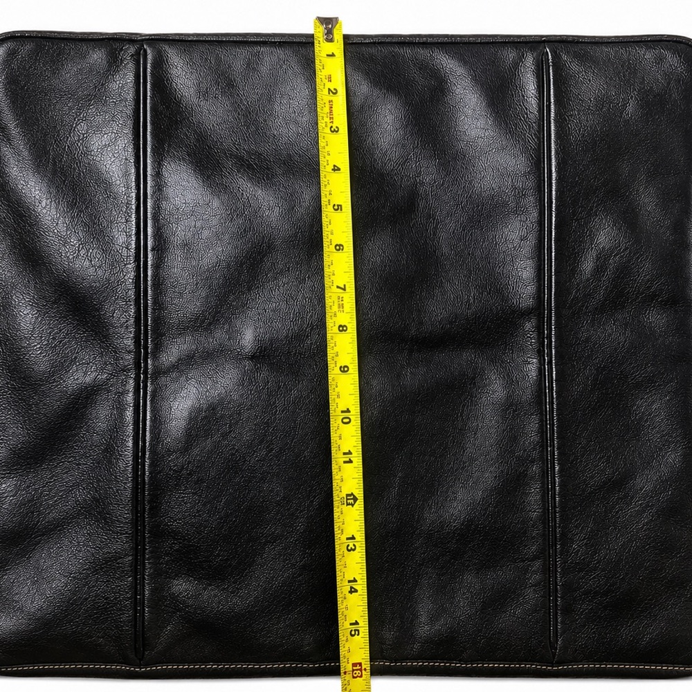 GUCCI Hysteria Black Leather Oversized Gucci Supreme Messenger Bag - Picture 15 of 17